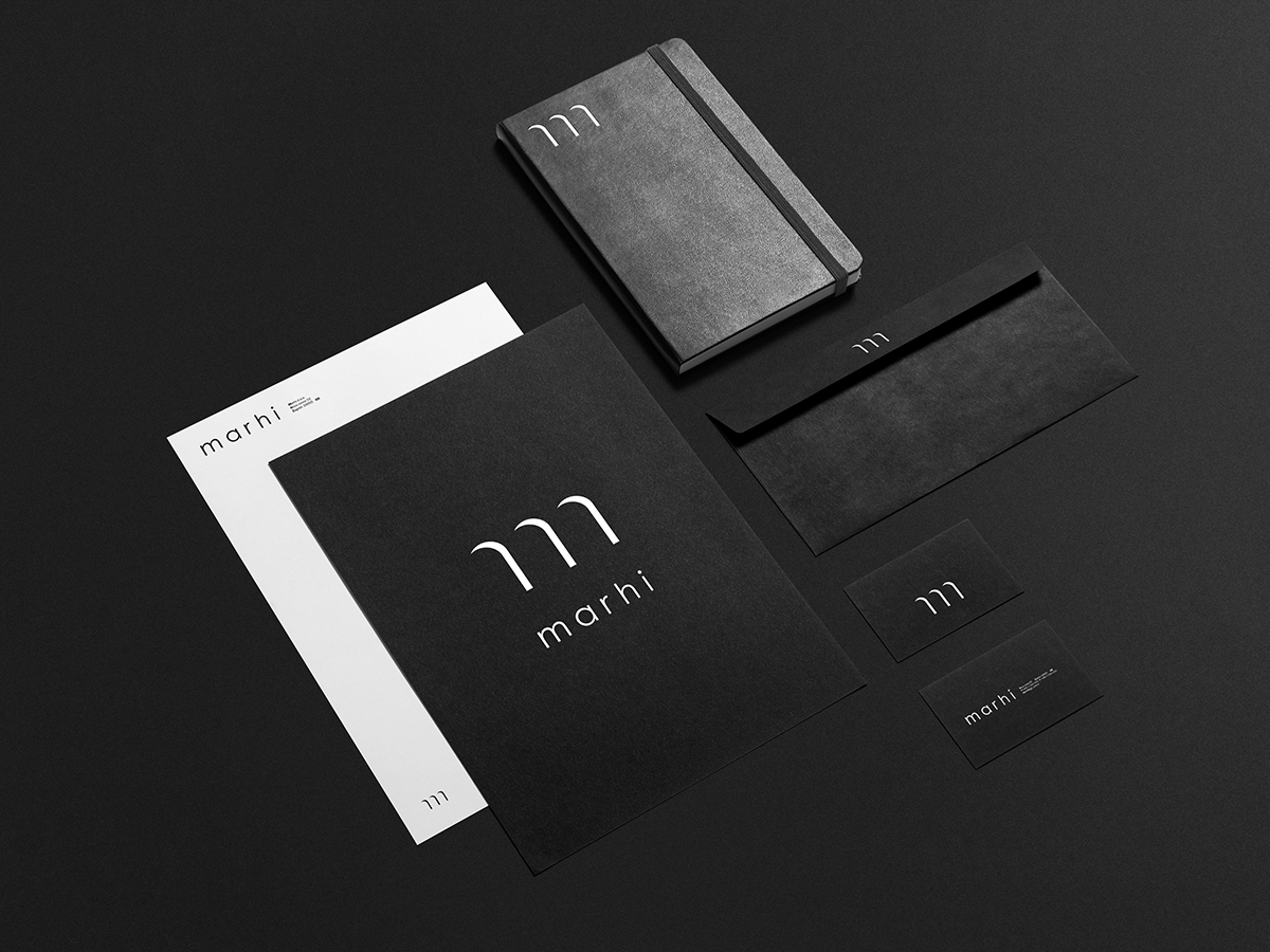 Marhi - brand identity set